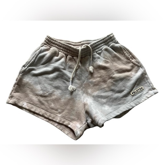 Peloton Women's Tie-Dye lounge Shorts - Picture 1 of 6